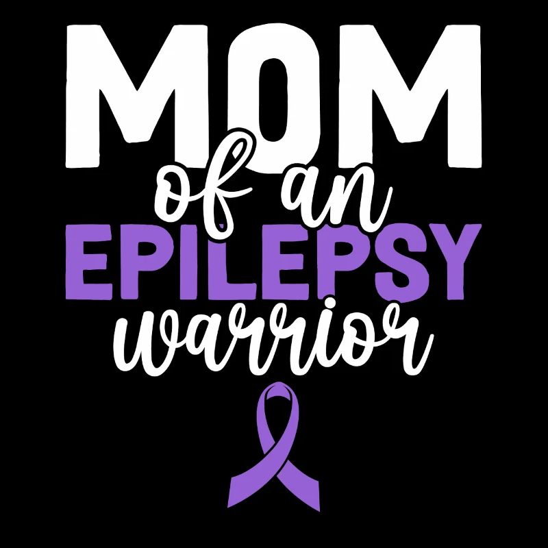 Mutter Einer Epilepsie Kriegerin Lila Band Epilepsie