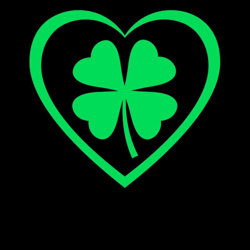 Trèfle Cœur Porte-bonheur Trèfle Saint-Patrick