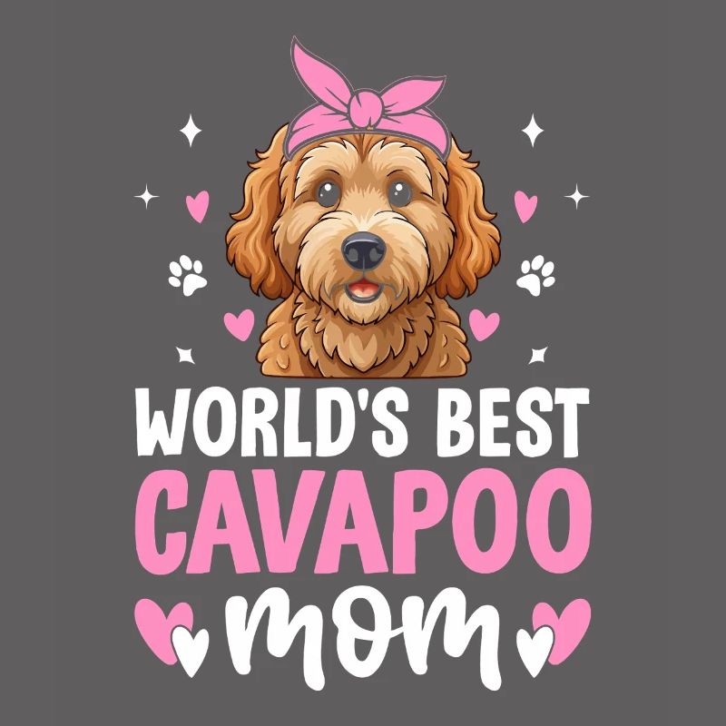 Cavapoo Mom Appreciation Cavadoodle Funny Pet Dog