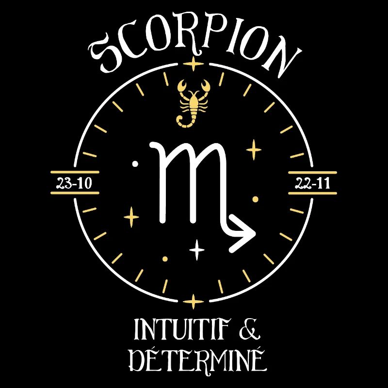 Du signe du Scorpion - Intuitif et déterminé