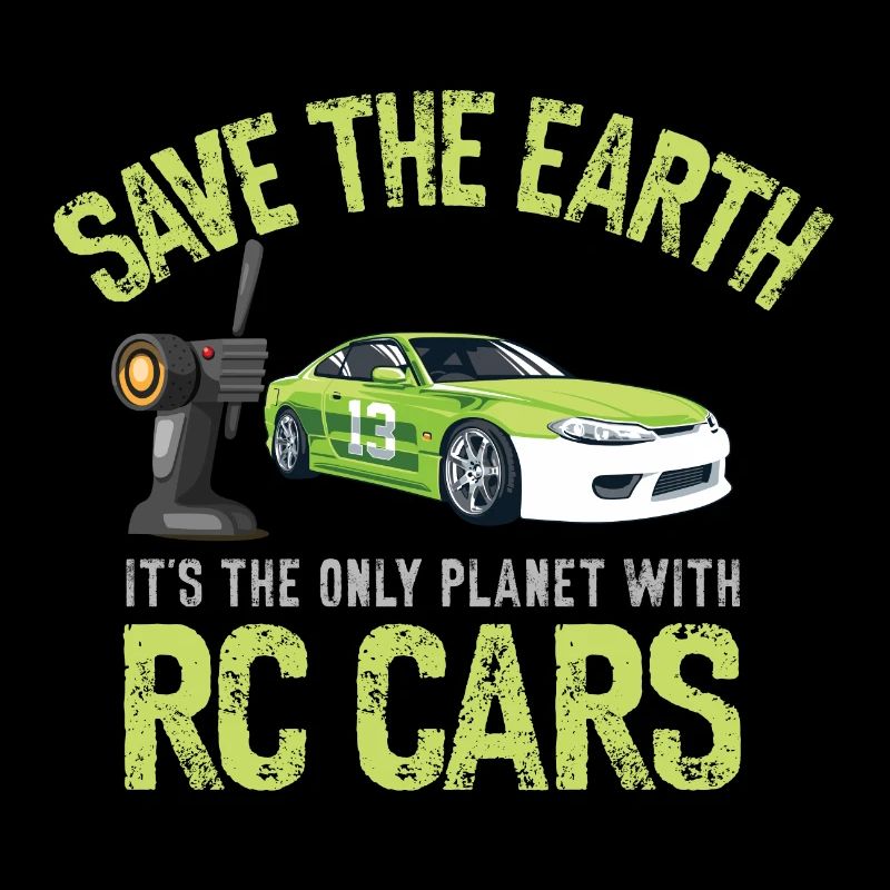 RC Auto Hobby Spruch Ferngestuertes Auto