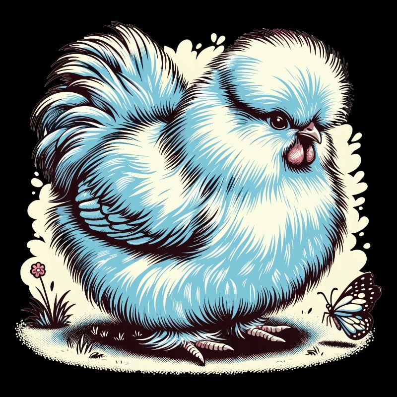 Silkie Chicken Fluffy Chicken Silkies