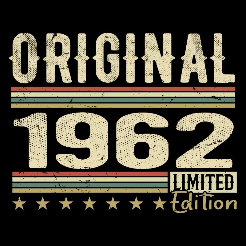 Original 1962 - Retro 1962 Geburtstagsgeschenk