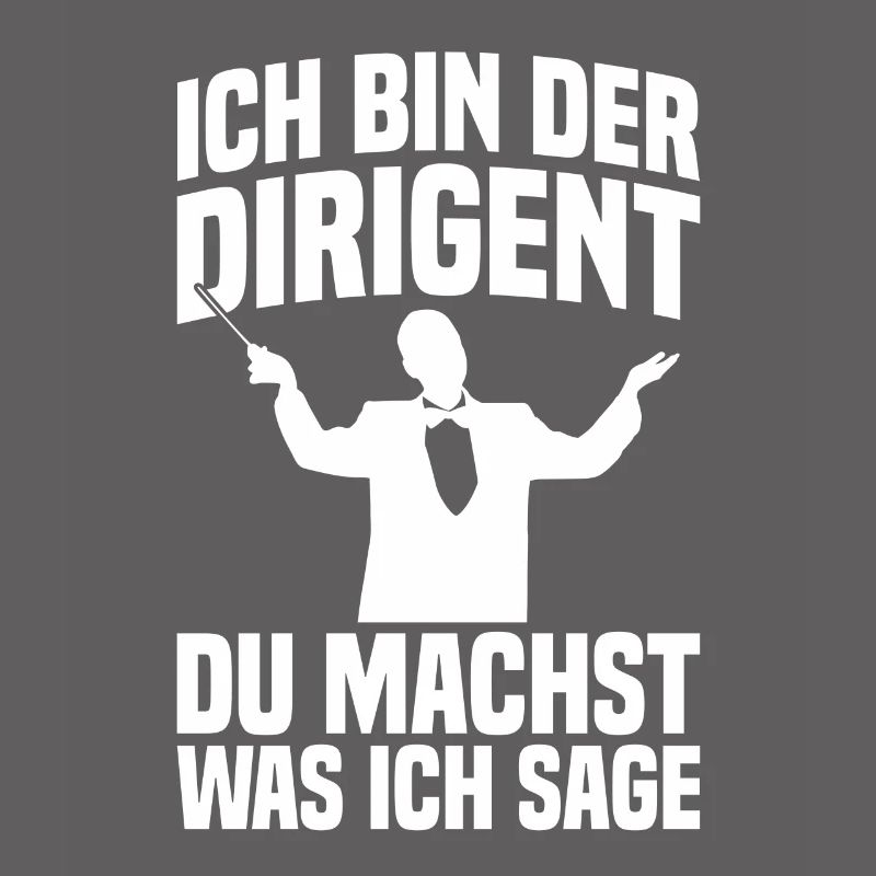 Ich bin der Dirigent Chorleiter Dirigenten