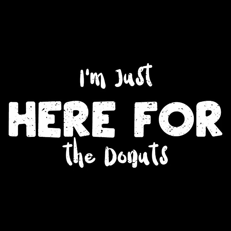 Je suis juste ici pour les beignets