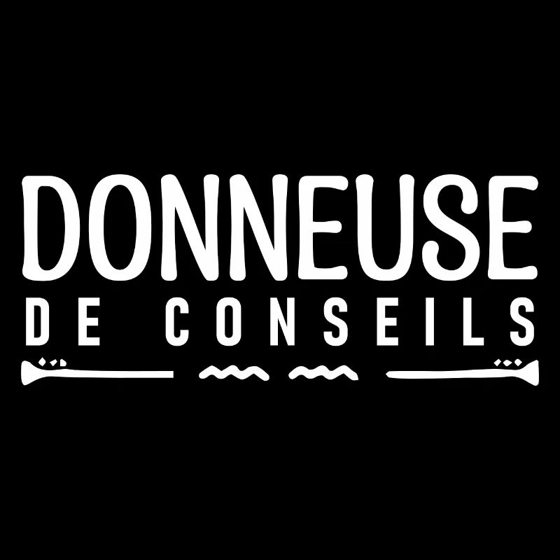 Donneuse de conseils. cadeau Conseiller.
