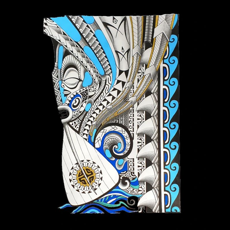 Vaa pirogue tahitienne