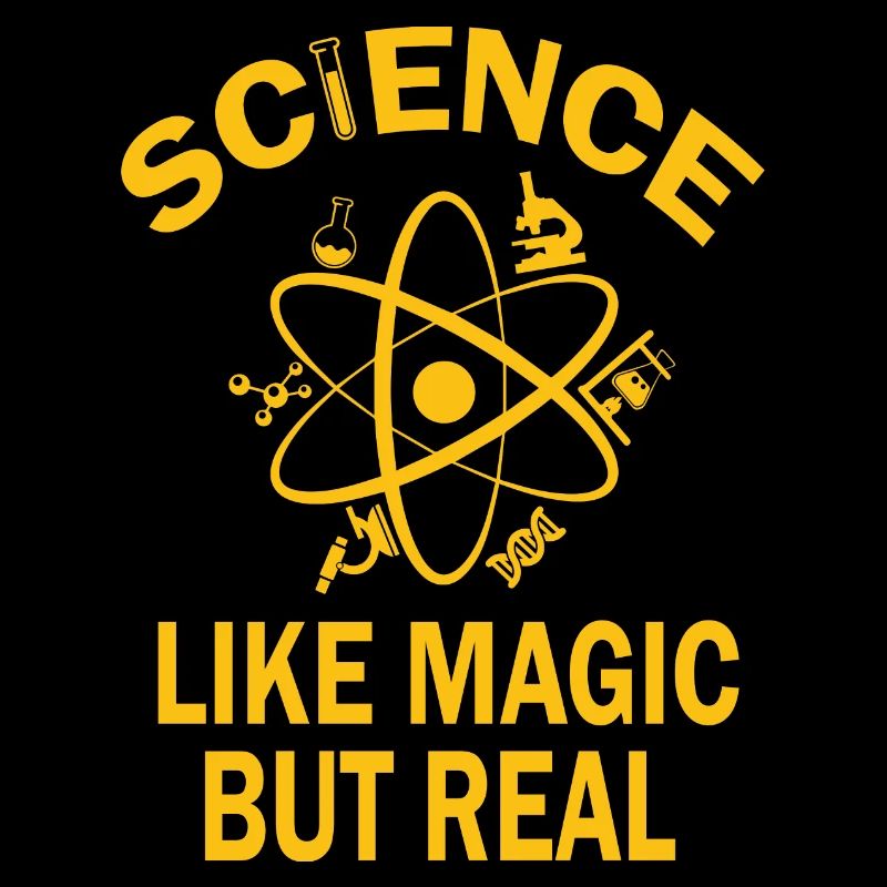 La science comme la magie mais le vrai professeur de sciences rétro