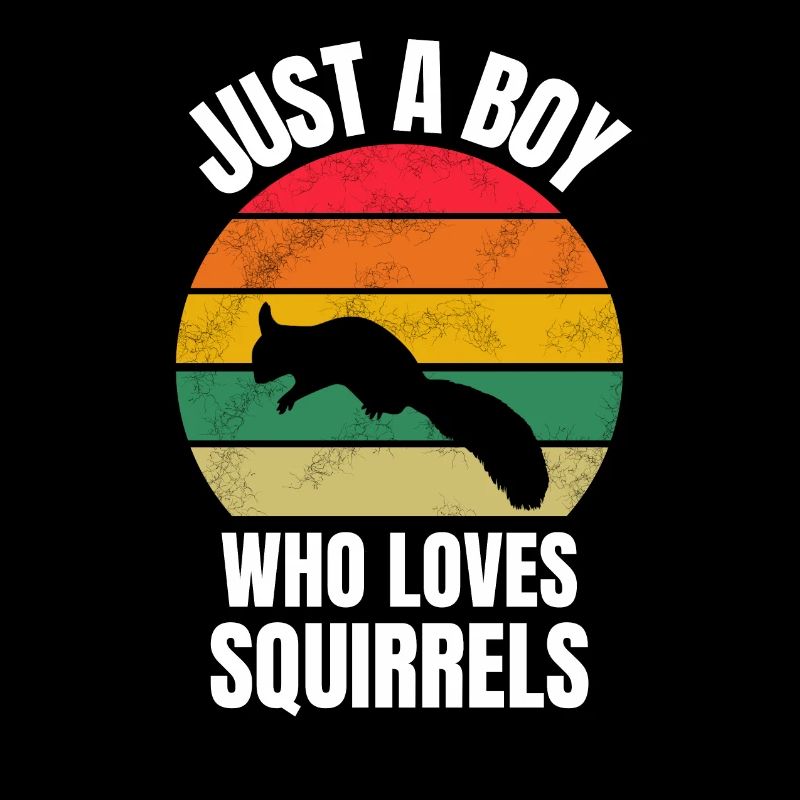 Only a boy of squirrels loves squirrels