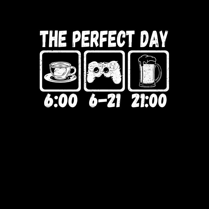 Gamer Der Perfekte Tag Controller Gaming Lustiges
