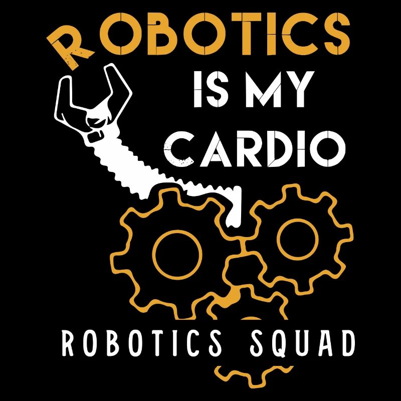 Robotik als Cardio Mechanic Engineer Cute Robot
