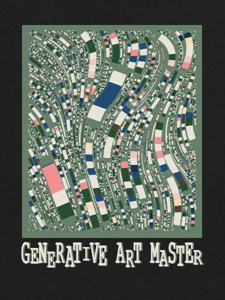 Generativer Kunstmaster-Programmierbildcode