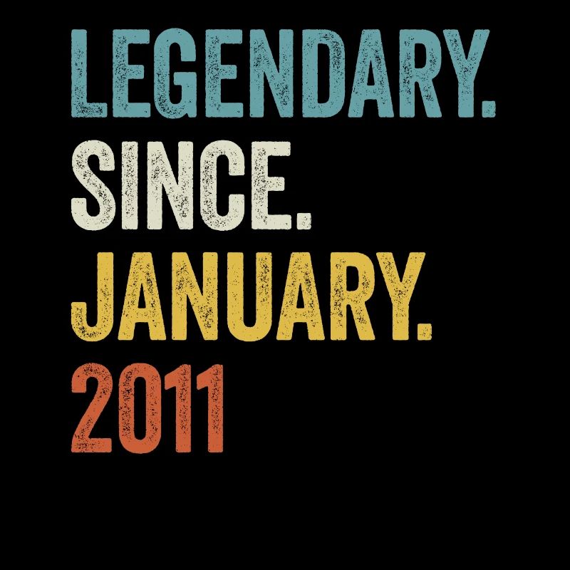 12 Years Legendary Since January 2011 12th