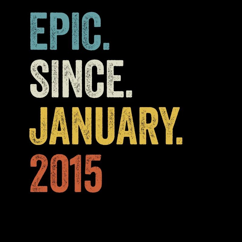 Epic Since January 2015 8. Geburtstag
