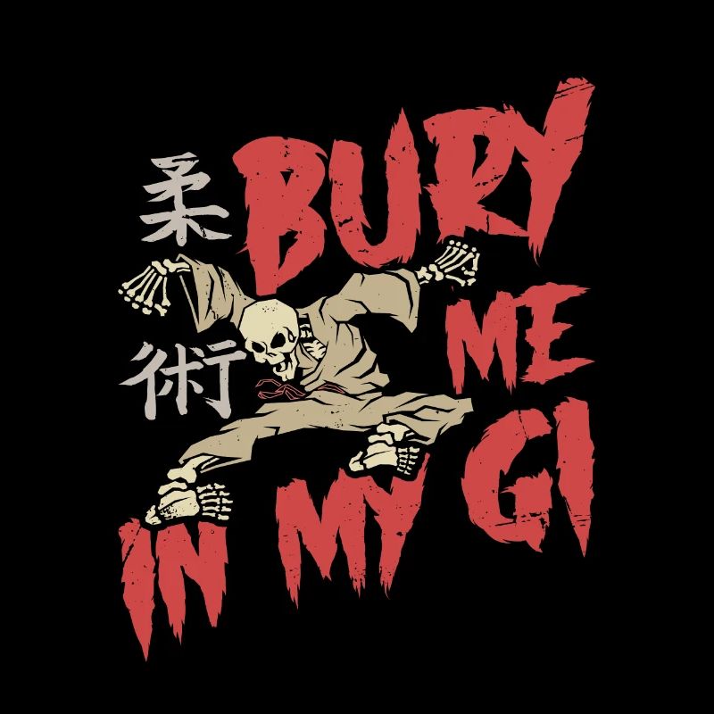 Enterrez-moi dans mon Gi | JiuJitsu brésilien