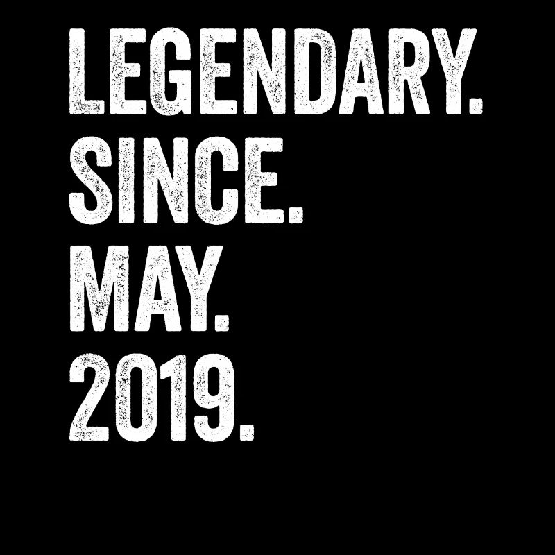 4. Geburtstag 4 Jahre Legendary Since May 2019