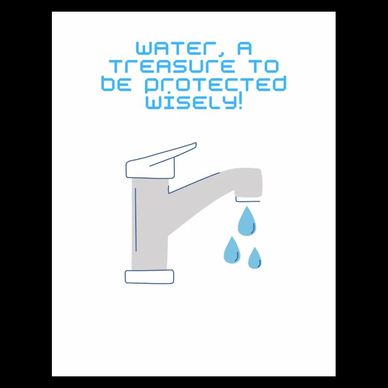 Wasser ist ein Schatz