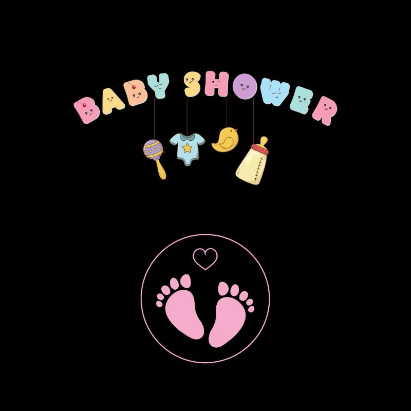 Babyshower - rose