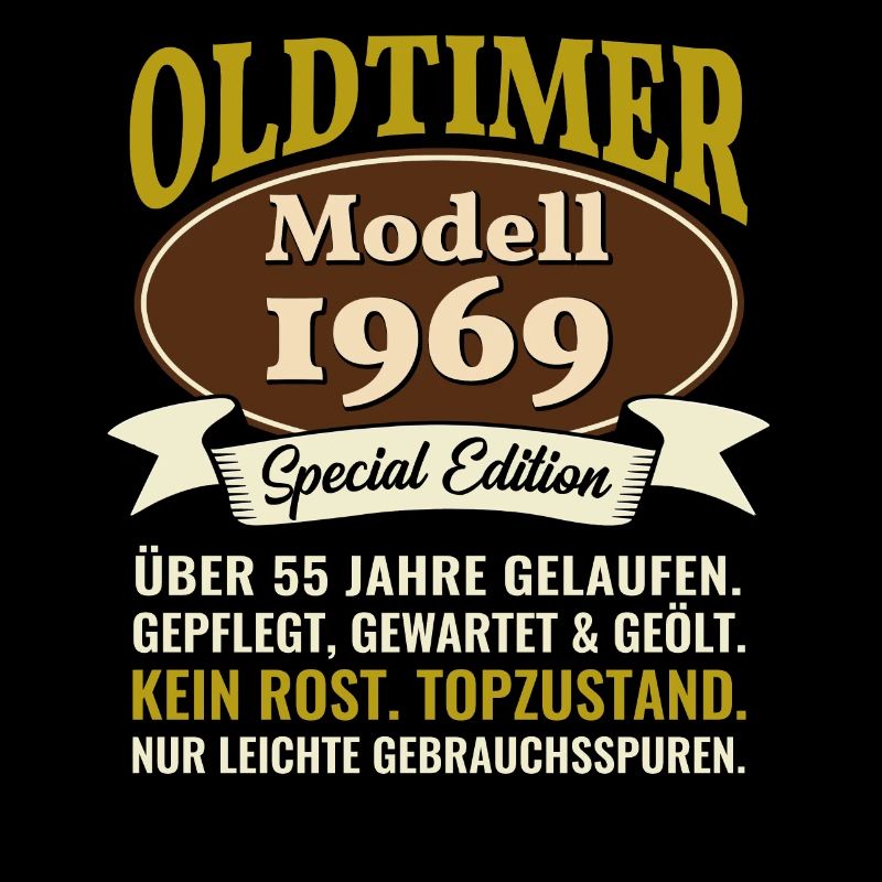 55. Geburtstag Oldtimer Modell 1969 55 Jahre