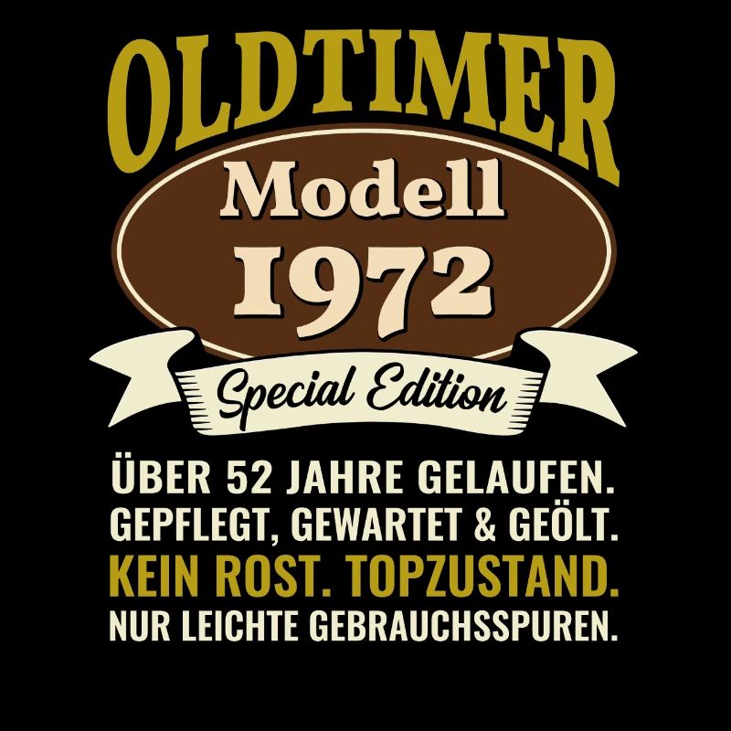 52. Geburtstag Oldtimer Modell 1972 52 Jahre