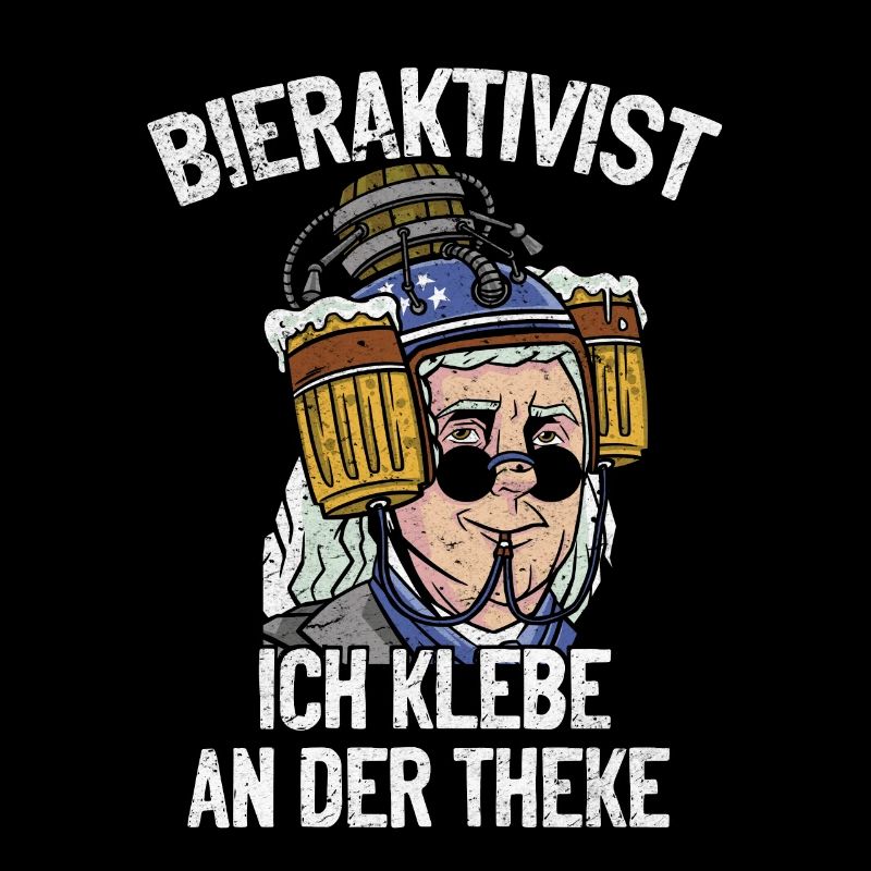 Bieraktivist ich klebe an der Theke – Partyspaß