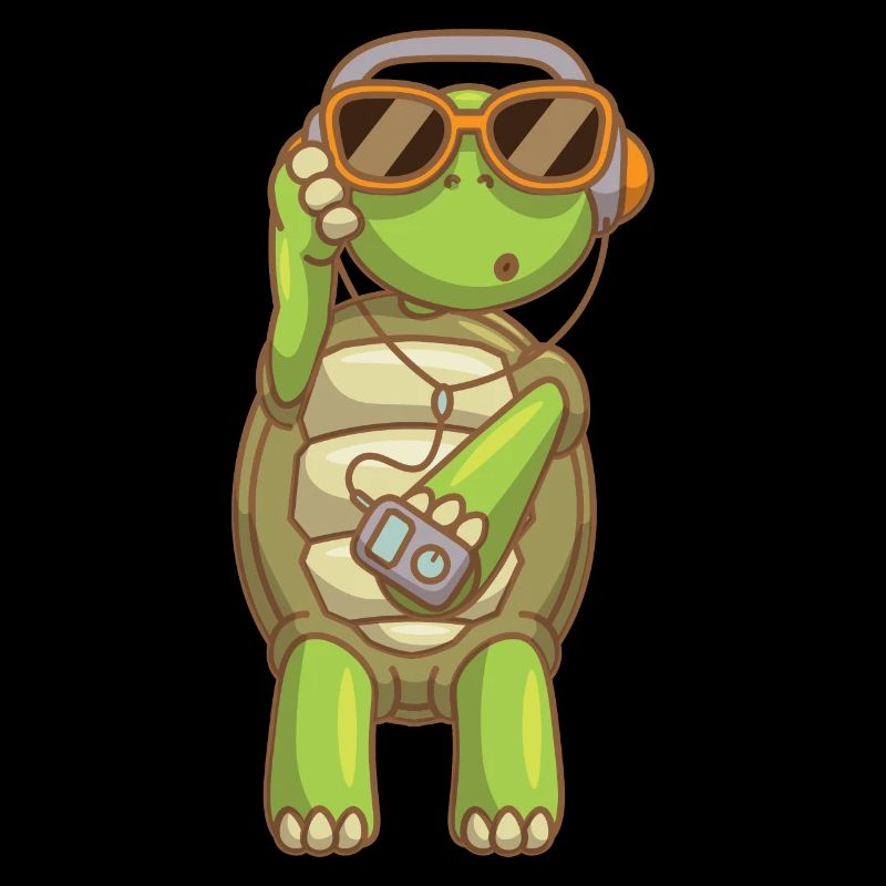 Sea Turtle Ocean Beach Listening Turtle
