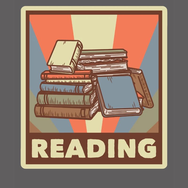 Book Nerd Learning Librarian Reading