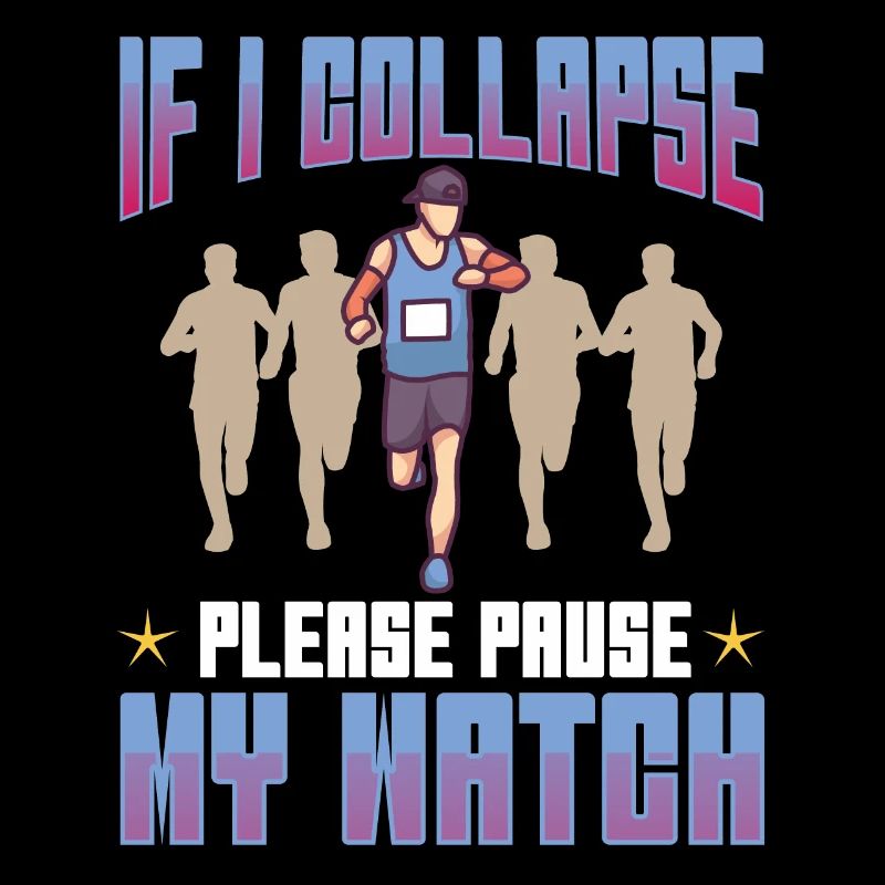 Marathon Collapse Pause My Watch Jogging