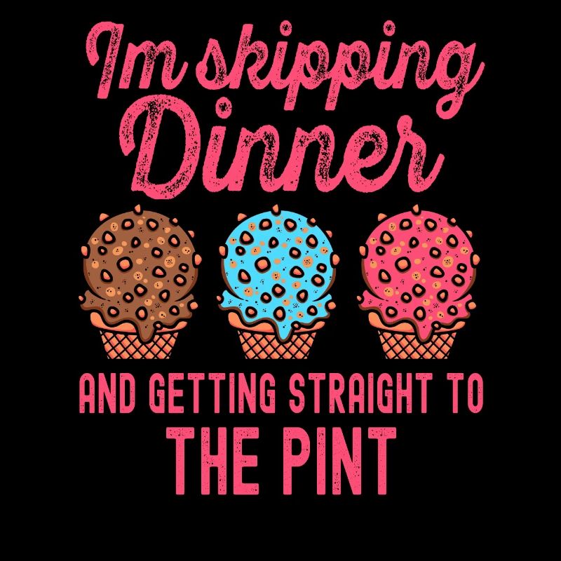 Skipping Dinner Getting Pint Cream