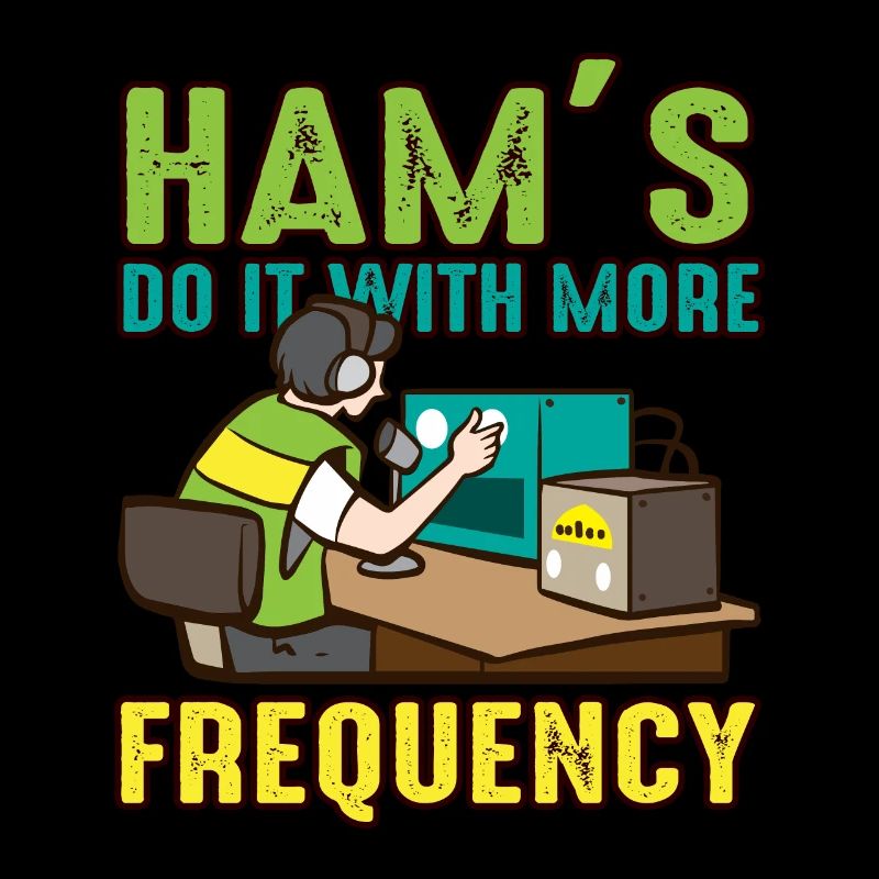 Radio Machen Sie es mit Frequenz Amateurfunk