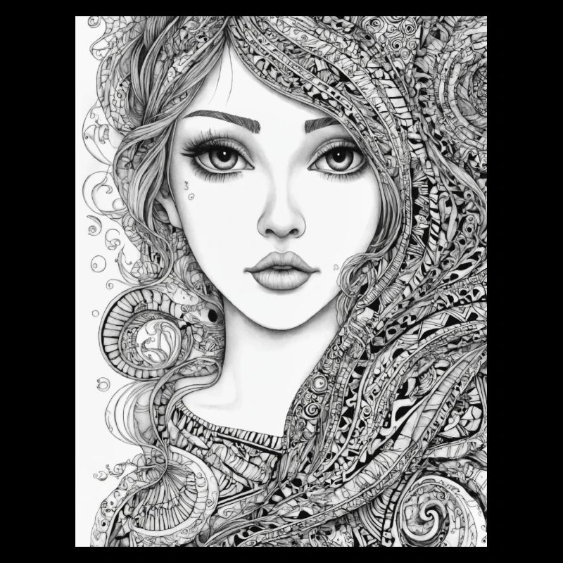 Abstract portrait