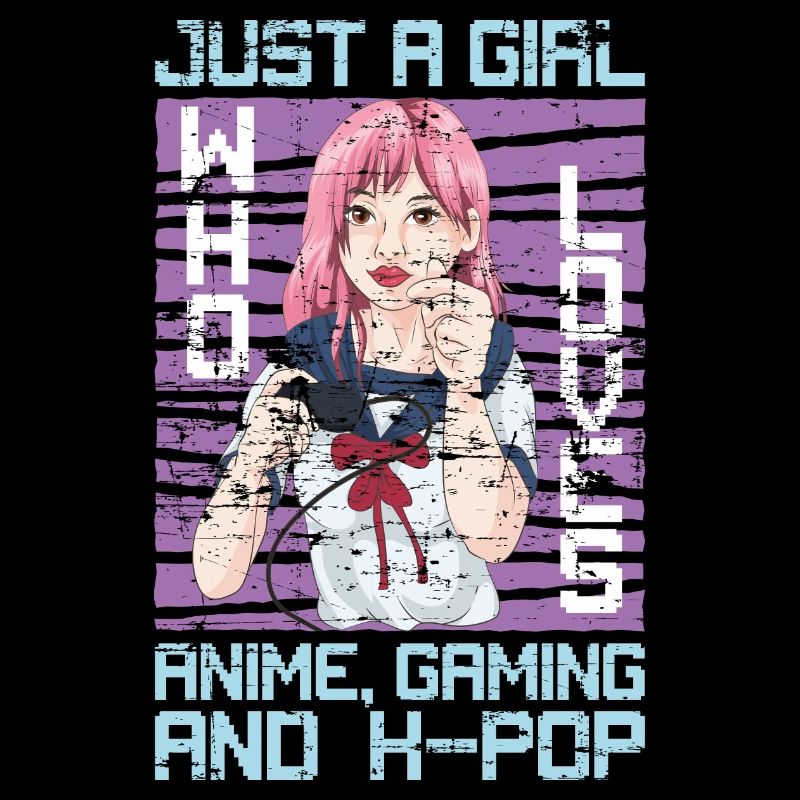 Gamer Mädchen Geschenk Gaming K Pop Anime
