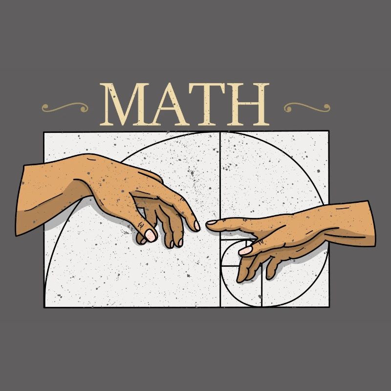 Fibonacci Numbers Math Art Geometry Geek