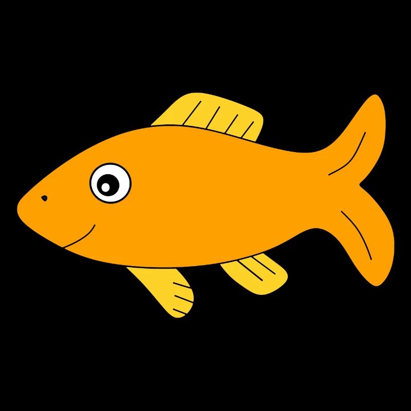 yellow fish comic fish
