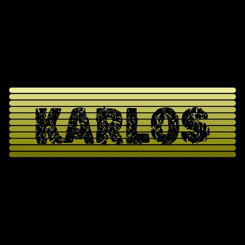 Retro Name Karlos