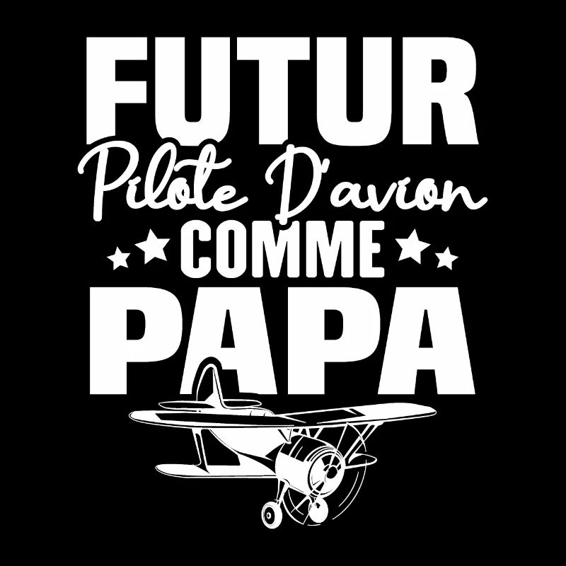 Futur Pilote d'avion comme Papa