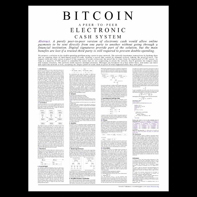 bitcoin whitepaper 1.0