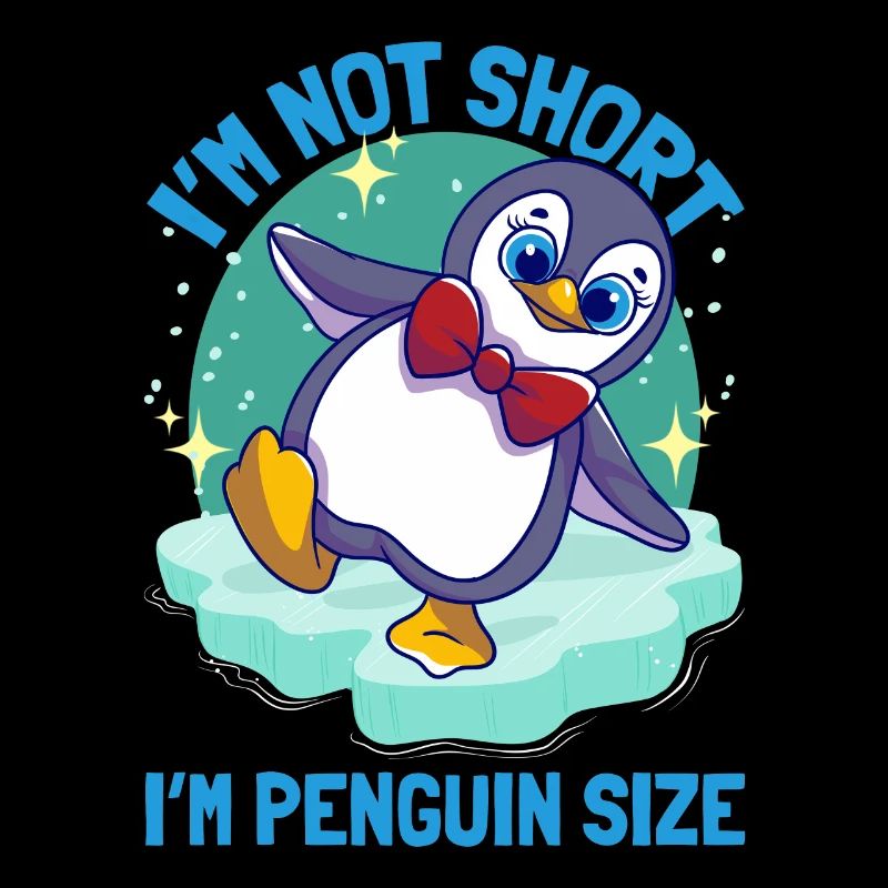Pingouins Je ne suis pas petit Je suis Pingouin Taille Plus doux