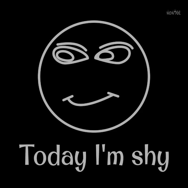 Shy emoticon