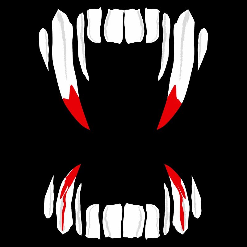 Vampir Zähne Gebiss Drakula