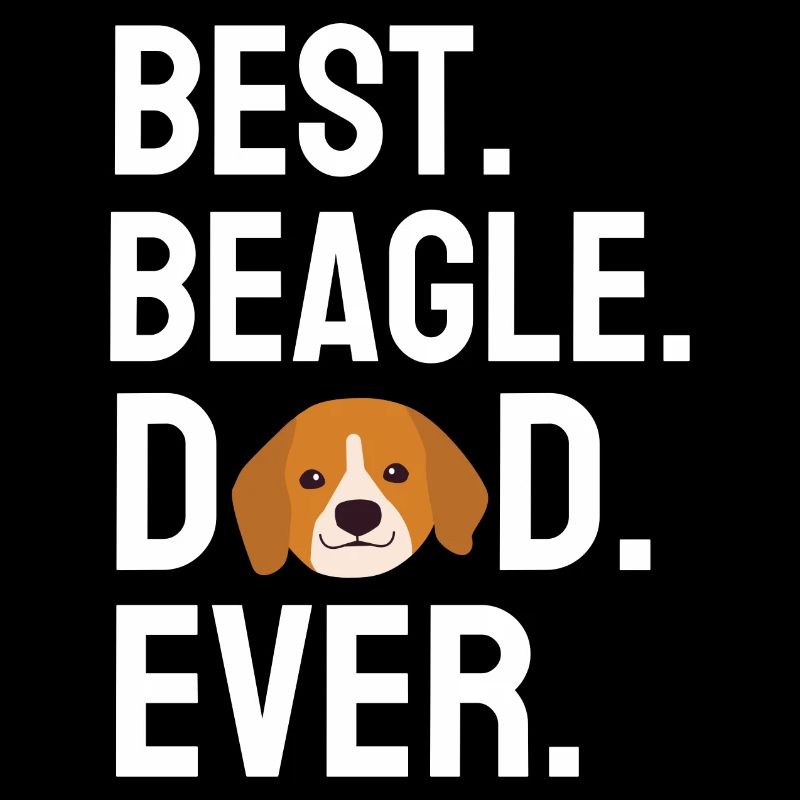 Bester Beagle Papa Hunde Vatertag Geschenk Beagle