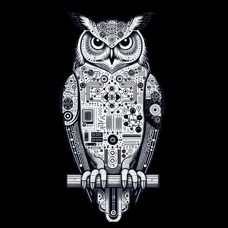 Uhu | Eule | Technischer UHU | Nachteule KI Eule