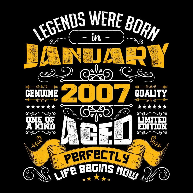 Legends wurden im Januar 2007 geboren