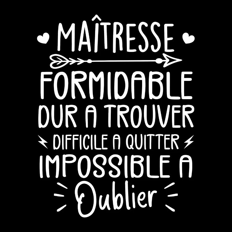 Maîtresse Formidable Cadeau Maîtresse D'école