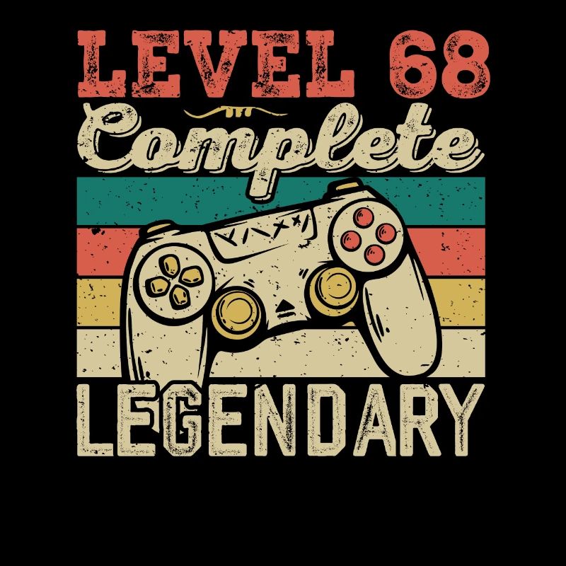 Level 68 Complete, 68 Birthday Gift