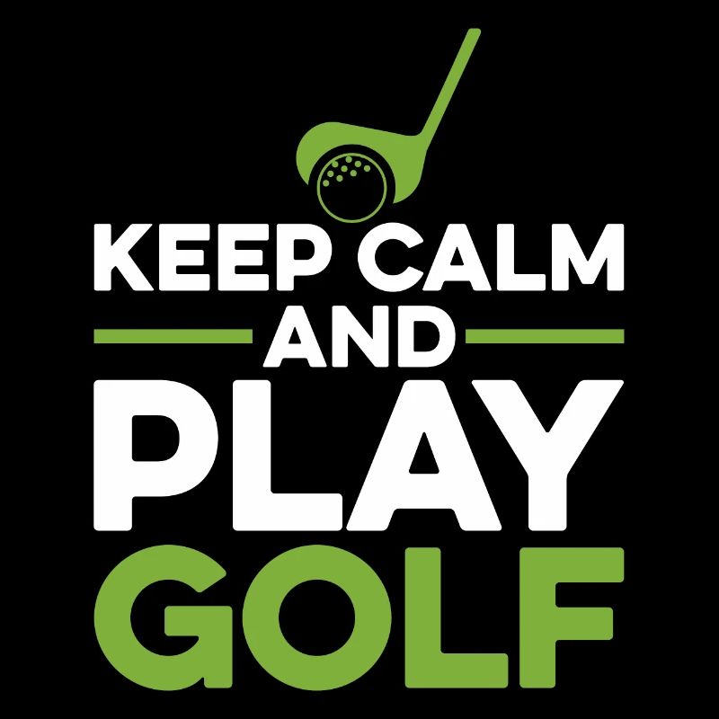 Keep Kalm And Play Golf Golf Player Golfing Driver