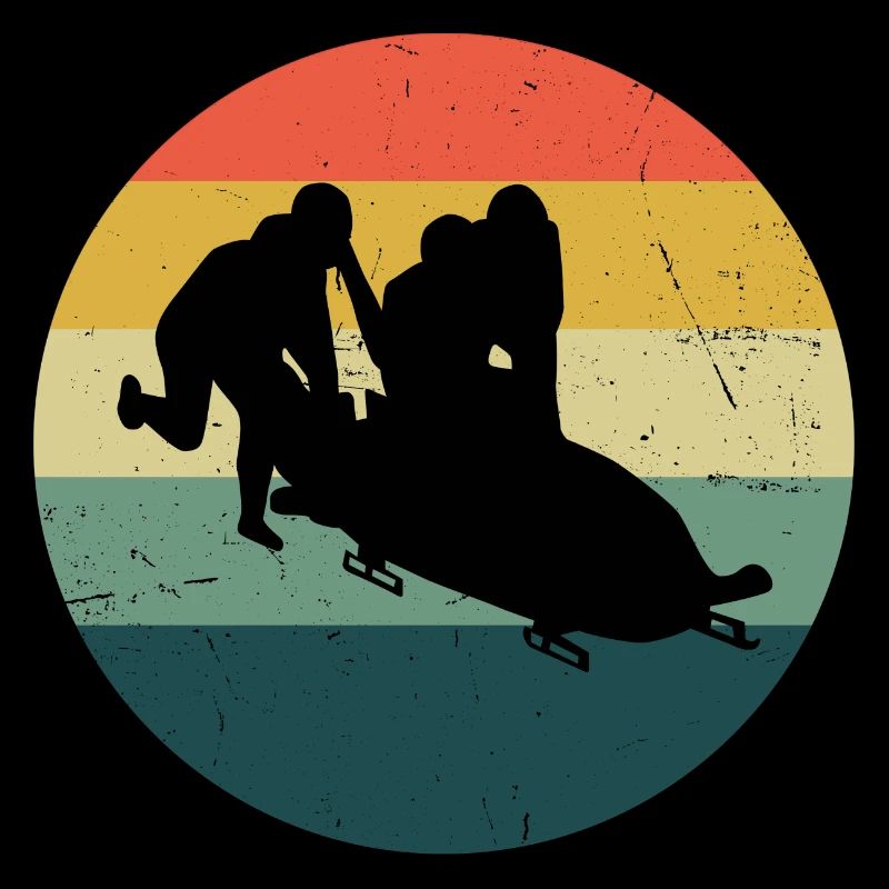 Course de bobsleigh hommes Bob Bob féminin Bob à deux