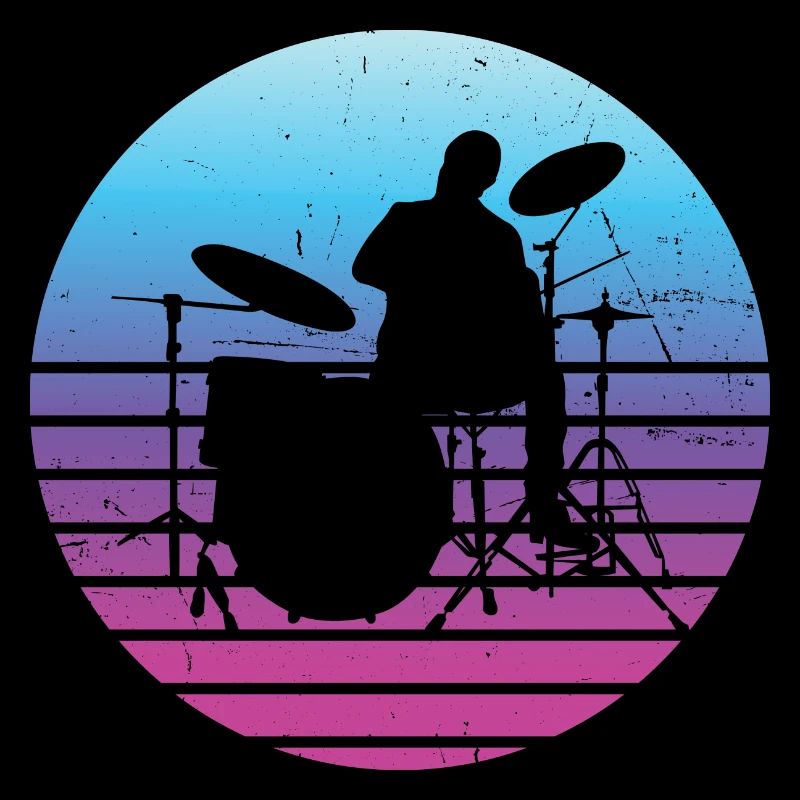 Drummer Percussionist Drum Kit Drummer Spit