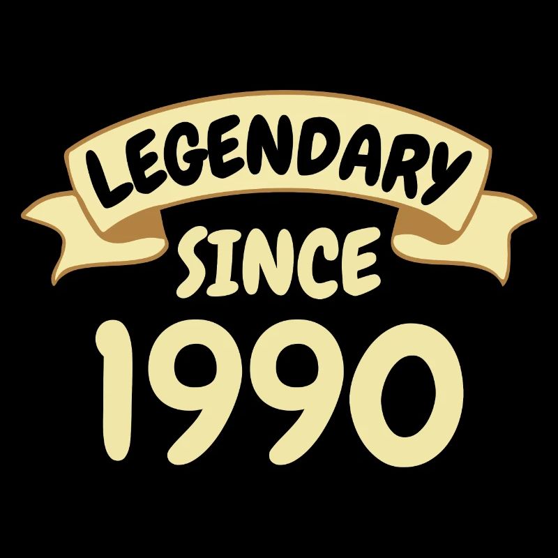 33rd birthday gift Legendary since 1990