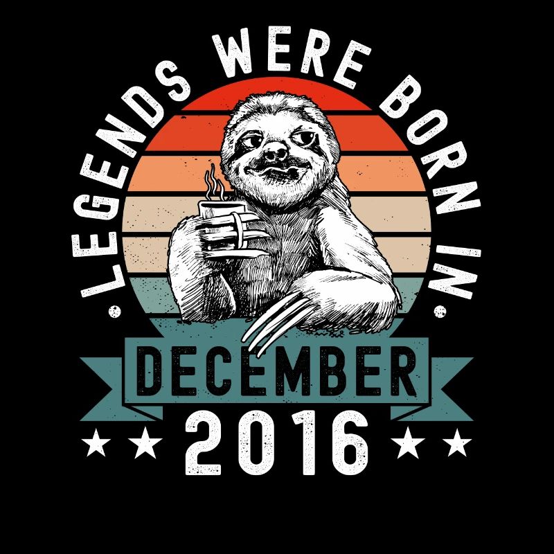 Les légendes sont nées en décembre 2016 Sloth Sloth